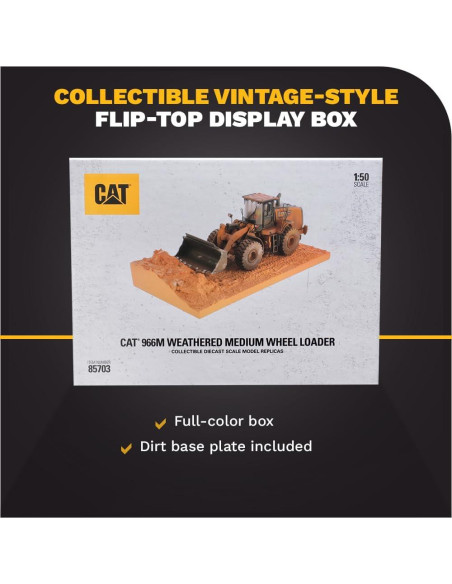 Cargadora de Ruedas Caterpillar 966M Diecast Masters 1:50