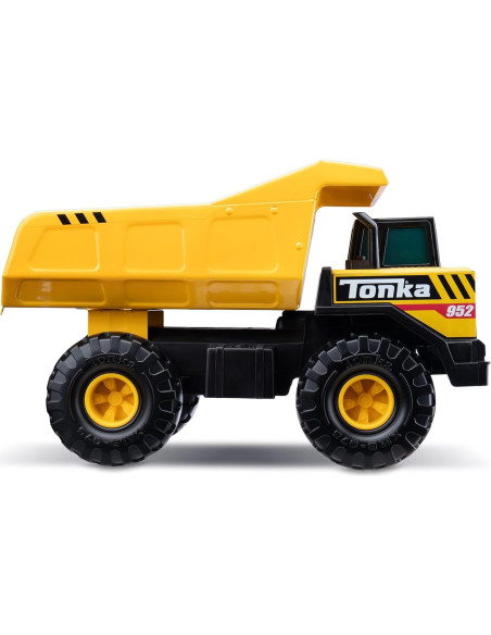 Camión Volquete Tonka Steel Classics 28x43 cm - Juguete Resistente
