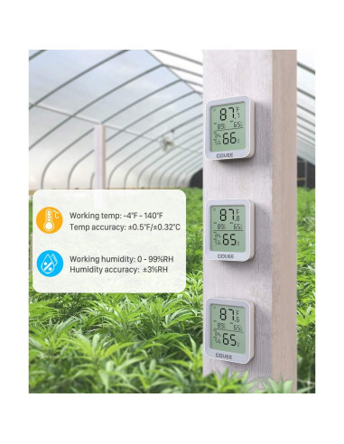 Higrómetro Digital Bluetooth Govee H5075 con Pantalla LCD