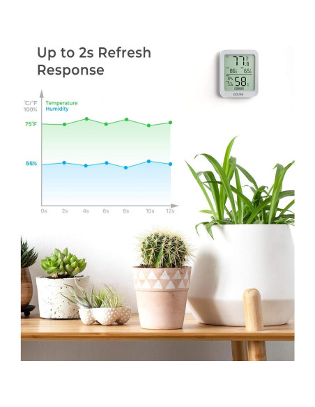 Higrómetro Digital Bluetooth Govee H5075 con Pantalla LCD