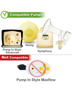 Piezas de Bomba Nenesupply 27 mm para Extractores Medela 2