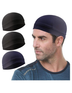 Paquete de 3 Gorras Enfriadoras Baku Silk para Ciclismo