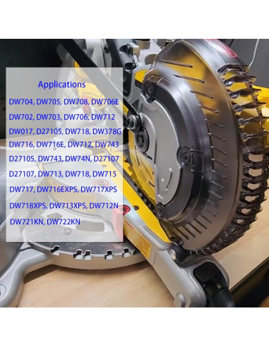 Tornillo de Repuesto M8 DeWalt 145344-01 para Sierra Ingletadora