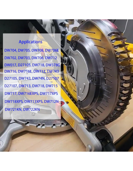 Tornillo de Repuesto M8 DeWalt 145344-01 para Sierra Ingletadora