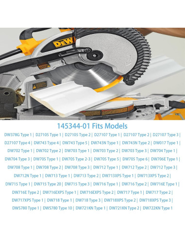 Tornillo de Repuesto M8 DeWalt 145344-01 para Sierra Ingletadora