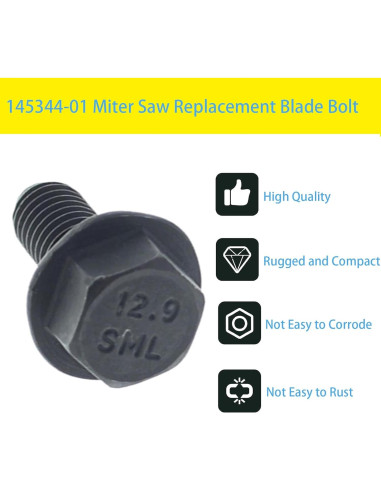 Tornillo de Repuesto M8 DeWalt 145344-01 para Sierra Ingletadora