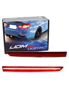 Luz Reflectora LED iJDMTOY Roja para Parachoques BMW F80 M3 F82 M4