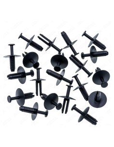 20 Clips de Retención Rexka para Guardabarros BMW OEM