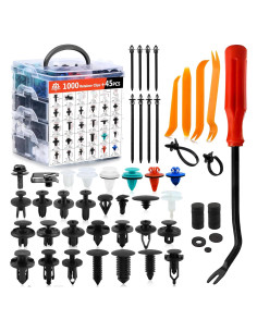 Kit de Clips de Retención para Auto UNENDA 1045 Piezas
