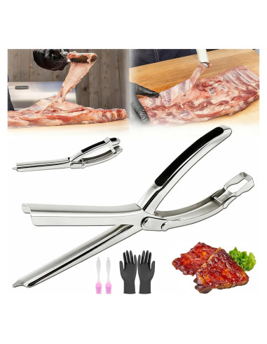 Herramienta de Eliminación de Membrana de Costilla Cumulus Ribmem Pro - Acero Inoxidable