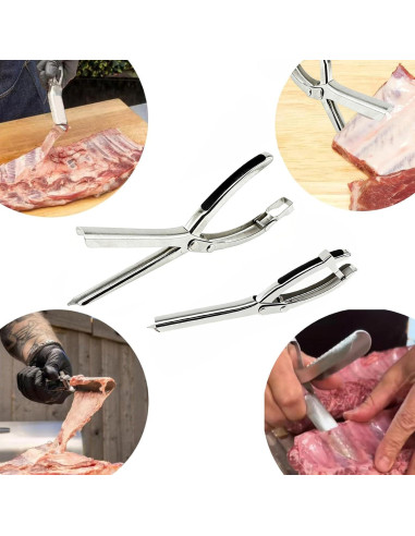 Herramienta de Eliminación de Membrana de Costilla Cumulus Ribmem Pro - Acero Inoxidable