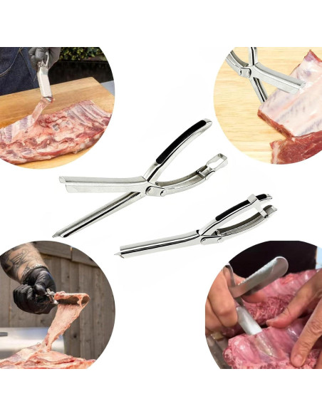 Herramienta de Eliminación de Membrana de Costilla Cumulus Ribmem Pro - Acero Inoxidable