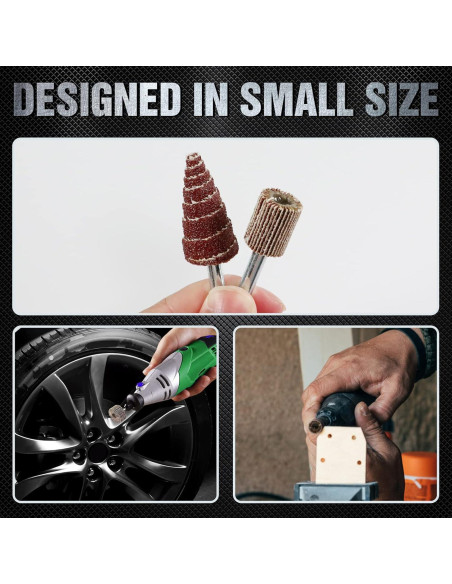 Juego de 20 Ruedas de Lijado Pukamam 80 Granos para Taladro