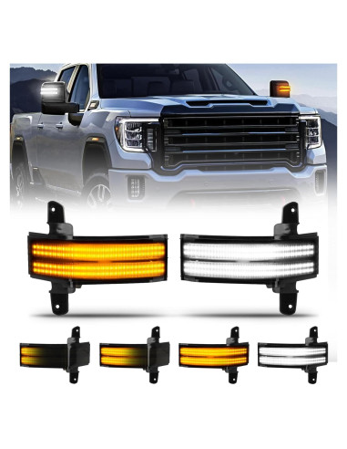 Luz de Señal de Giro LED KDM para Espejo Lateral 2014-2019