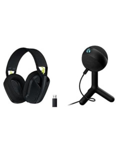 Auriculares Inalámbricos Logitech G435 + Micrófono Yeti Orb RGB