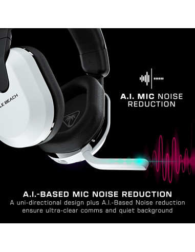 Auricular Gaming Inalámbrico Turtle Beach Stealth 600 - 80h, Bluetooth 5.2, Micrófono A.I.