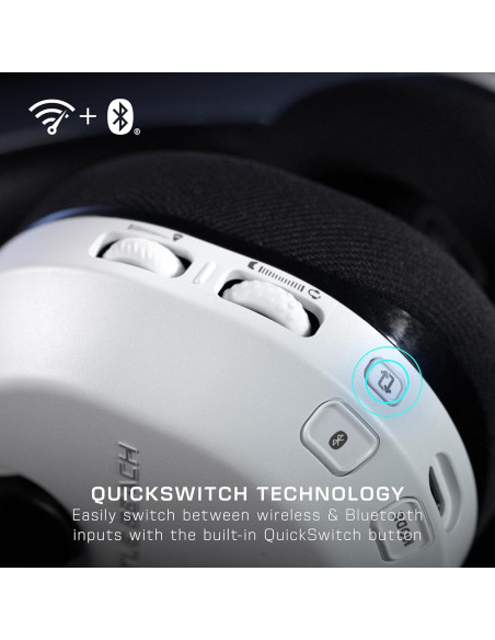 Auricular Gaming Inalámbrico Turtle Beach Stealth 600 - 80h, Bluetooth 5.2, Micrófono A.I.