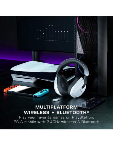 Auricular Gaming Inalámbrico Turtle Beach Stealth 600 - 80h, Bluetooth 5.2, Micrófono A.I.