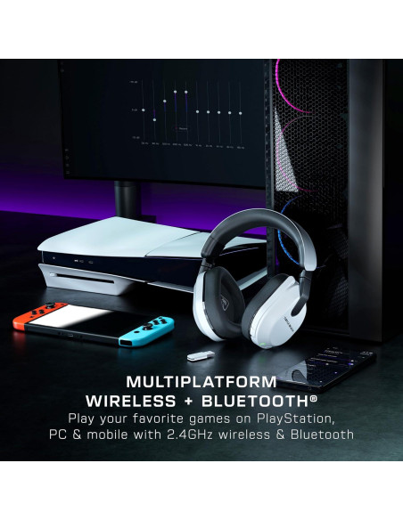 Auricular Gaming Inalámbrico Turtle Beach Stealth 600 - 80h, Bluetooth 5.2, Micrófono A.I.