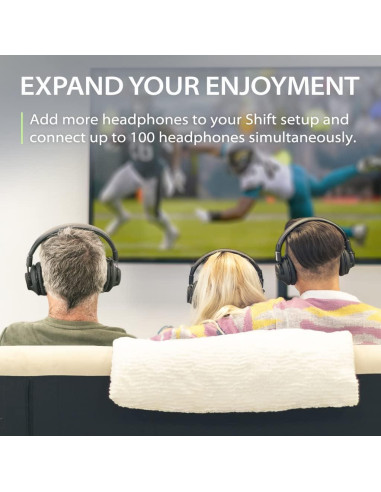 Auriculares Inalámbricos Avantree Shift WSHS-5599-RX 20h