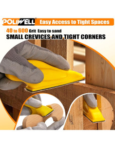 Lijadora Detalle POLIWELL 120 PCS Micro 8.89x2.54 cm 2