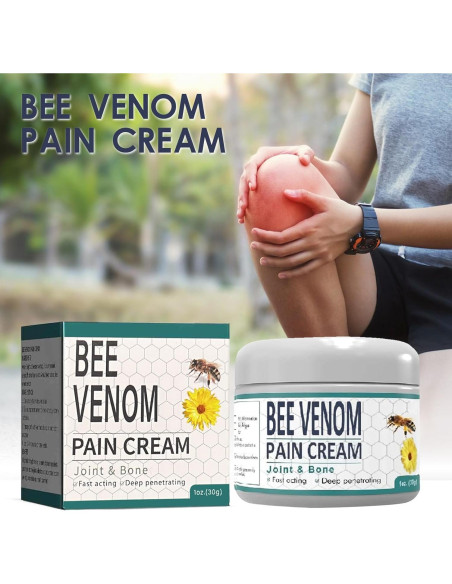 Crema de Veneno de Abeja AQISI para Alivio Articulaciones 60g