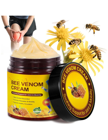 Crema de Veneno de Abeja SOLOTREE 120g para Articulaciones y Piel