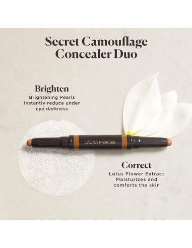 Corrector en Barra Laura Mercier 2-en-1 4N - Medio a Profundo