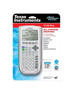 Calculadora Gráfica Texas Instruments TI-84 Plus Blanca