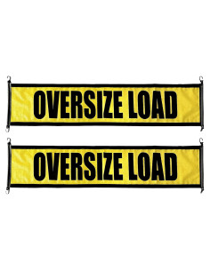 Carteles de Carga Sobredimensionada Rey de Negocios 2 Piezas 45.72x213.36cm