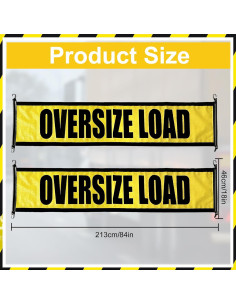 Carteles de Carga Sobredimensionada Rey de Negocios 2 Piezas 45.72x213.36cm 2