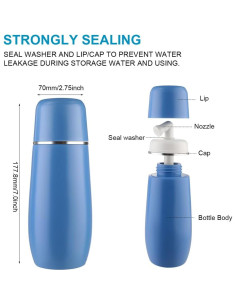 Bidet Portátil 400ml Yeasing Botella de Lavado Postparto 2