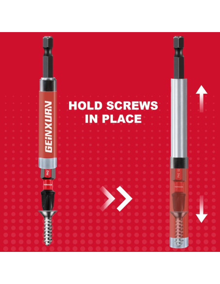 5 Piezas Soporte de Broca Magnético GEINXURN GSLB005