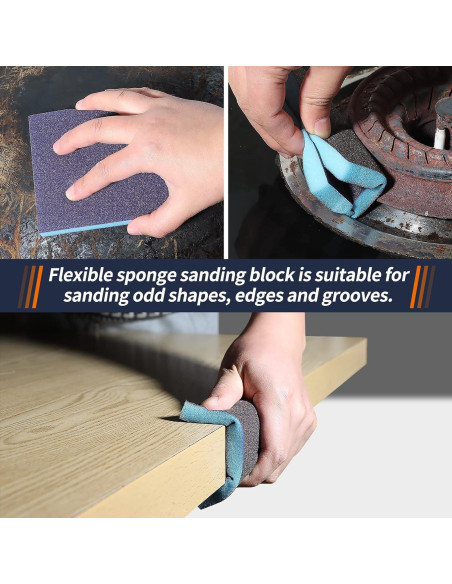 120 Discos de Lijado 7.5 cm Pomsare con Almohadillas y Ejes