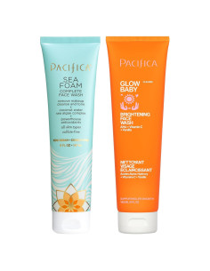 Dúo de Limpiadores Faciales Pacifica - Glow Baby y Sea Foam