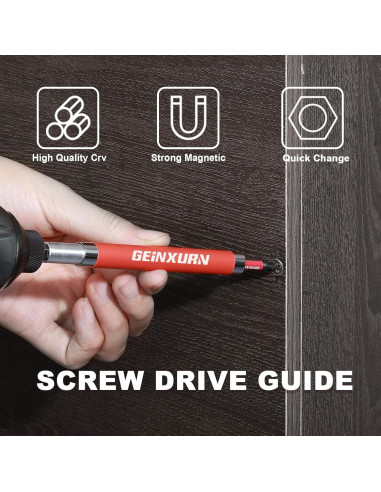 5 Piezas Soporte de Broca Magnético GEINXURN GSLB005