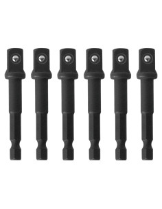 Conjunto de Adaptadores de Enchufe DeWalt DW2542IR - 6 Piezas