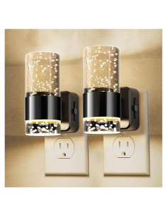 Luz Nocturna LED Regulable LOHAS 2 Paquete 3000K Automática