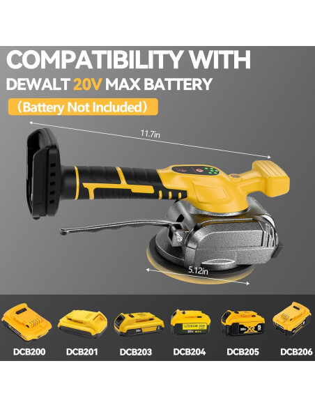 Máquina de Nivelación de Azulejos Samvinor 21V Inalámbrica