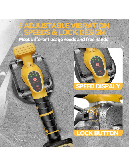 Máquina de Nivelación de Azulejos Samvinor 21V Inalámbrica