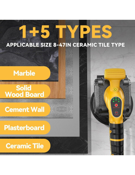 Máquina de Nivelación de Azulejos Samvinor 21V Inalámbrica