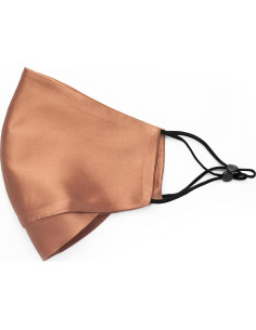 Mascarilla de Seda 100% Habac Studio Unisex Ajustable 24x15cm 2
