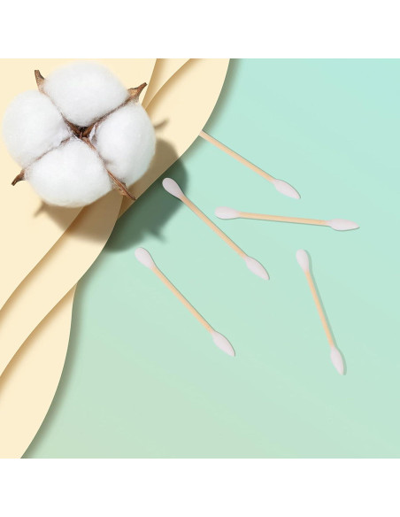 Hisopos de Algodón de Bambú Ecológicos Yoseng - 100 Piezas