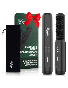 Alisador de Barba Inalámbrico REHOYO con 3 Temperaturas