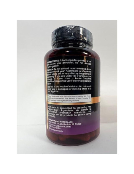 Suplemento de Biotina 10000mcg Nueva Era - 180 Cápsulas