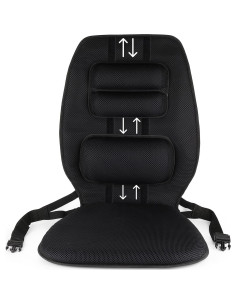 Cojín de Gel FOMI con Soporte de Espalda Ajustable 1 Unidad 2