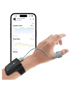 Oxímetro de Pulso de Muñeca Checkme O2 Max Bluetooth 72h