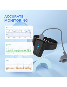 Oxímetro de Pulso de Muñeca Checkme O2 Max Bluetooth 72h 2