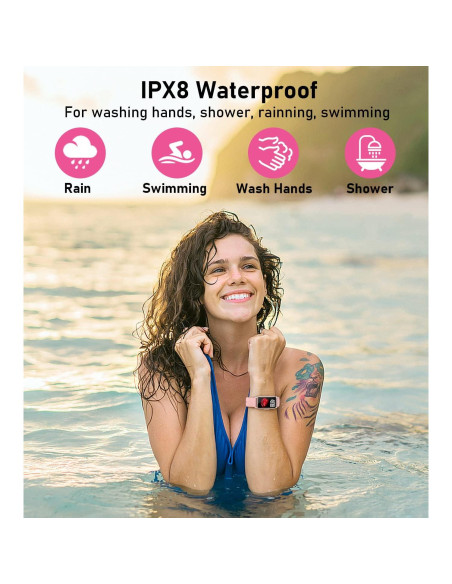 Reloj Inteligente Mindrose Fitness Rosa Dorado 1.47" HD IP68