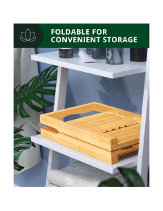 Bandeja de Baño Plegable Royal Craft Wood - Bambú Natural 2